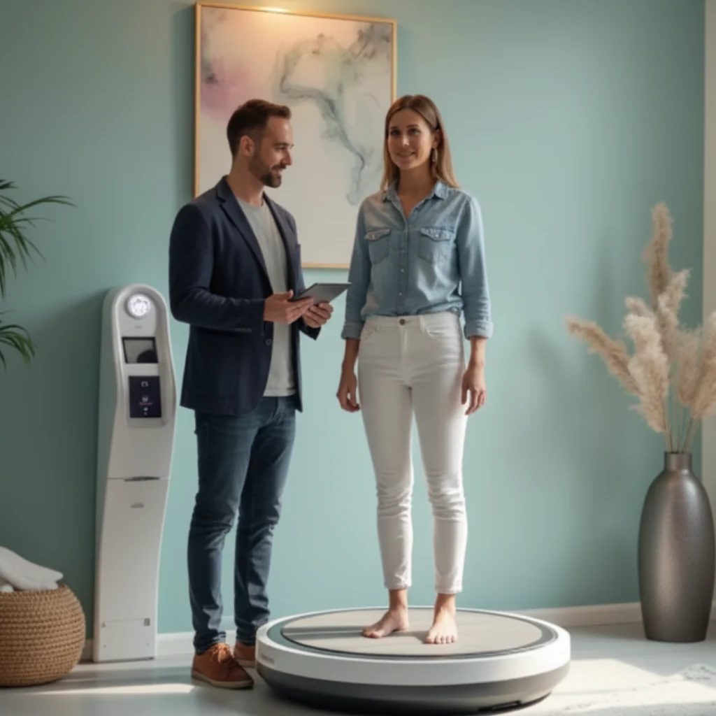 Sonix Vibration Therapy session at AgeRejuvenation
